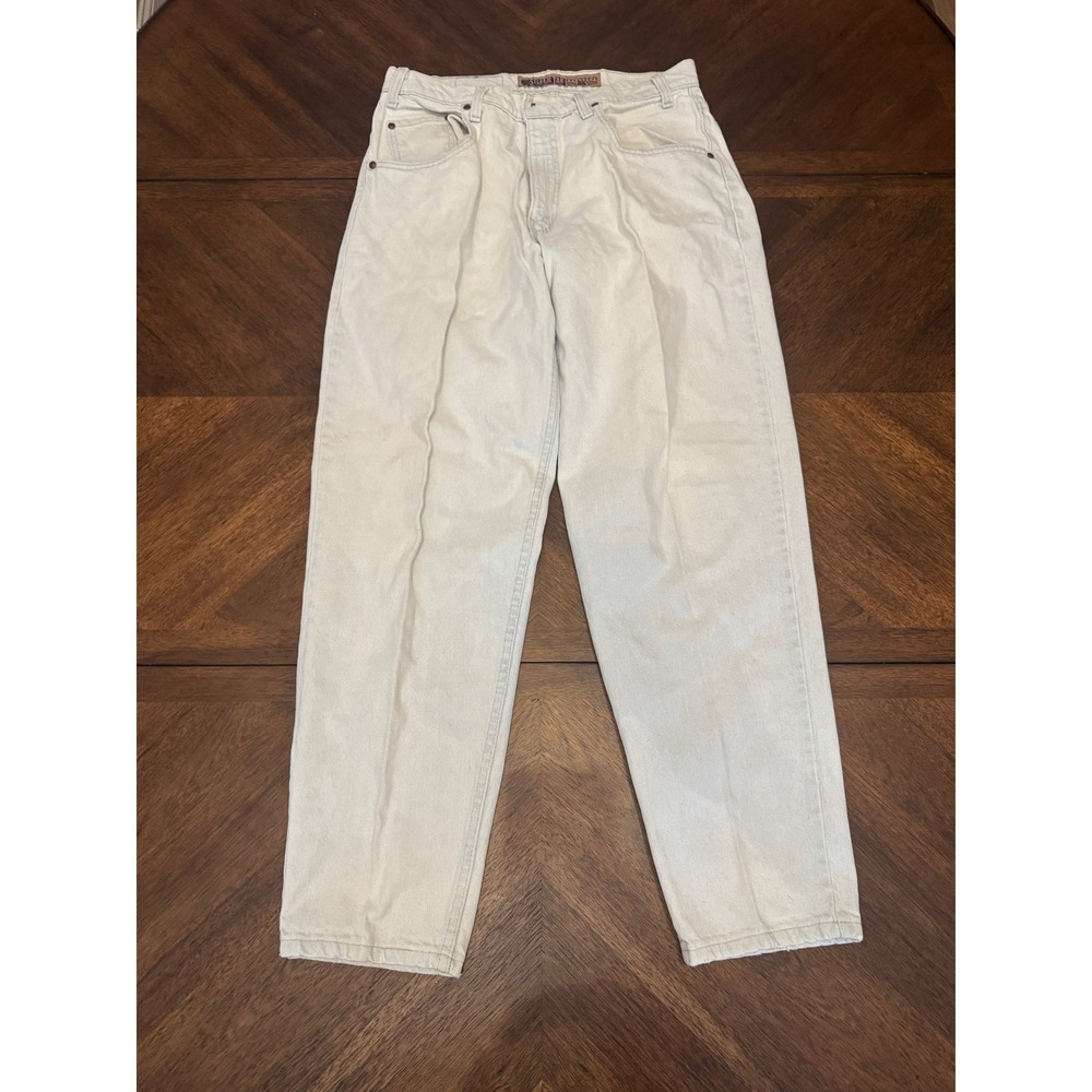 Vintage Levis SilverTab 560 Loose Fit Jeans Light Wash Made in USA Mens 33x30